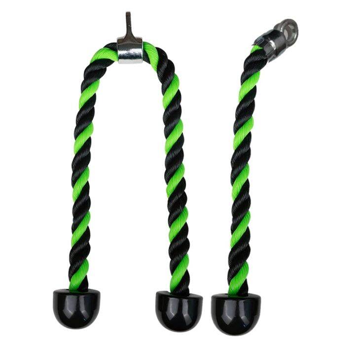 Tricep Rope Pull Down Heavy Duty Rope Cable Attachment Fitness Training