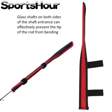 SportsHour] Fishing Rod Tip Protector Carbon Pole Tip Guard Sleeve