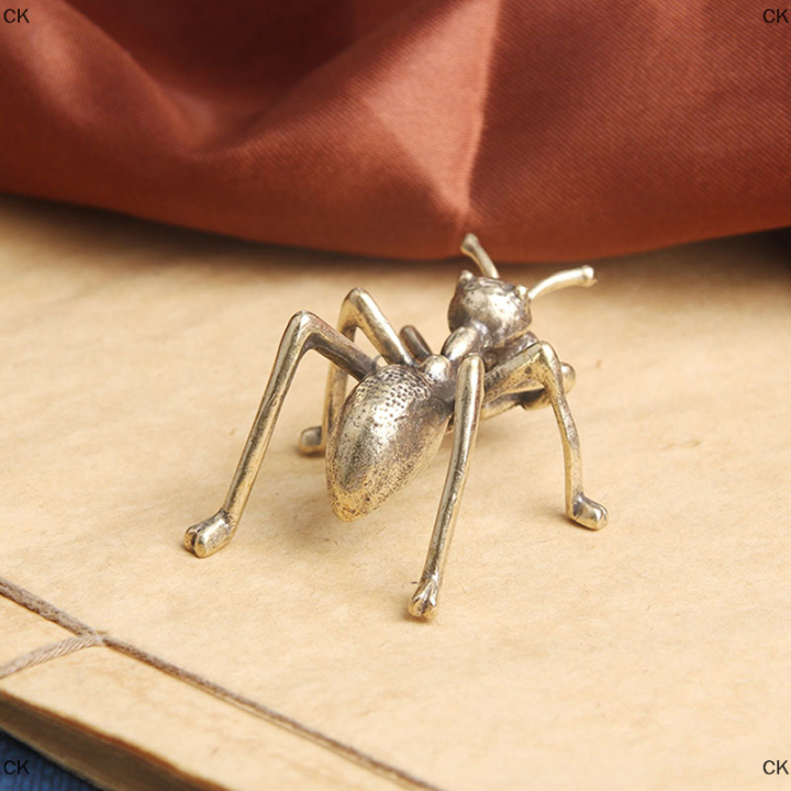 ck-3d-รูปปั้นทองเหลืองหล่อรูปปั้น-mini-animal-metal-figurine-home-decor-ประติมากรรม