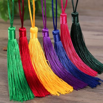 【cw】 10Pcs 12cm Color Rope Tassels Chinese Classical Ornament Accessories Pendant Curtain Fringe ！