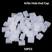 【CW】 50PCS Strip 6x12MM End Cap Silicone With/ No Hole