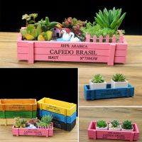 【CC】 Colorful Flowerpot Flowerpots Groceries Log Boxes Succulent Pots