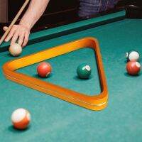 【LZ】❖▤  Wooden Pool Ball Rack Smooth Edges Billiard Holder Billiard Triangle Rack Positioning Rack for Home Supplies Tool Equipment