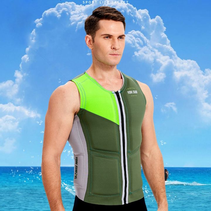 new-water-sports-adult-portable-lifejacket-neoprene-swimming-buoyancy-vest-motorboat-water-sports-surfing-safety-lifejacket-2023-life-jackets