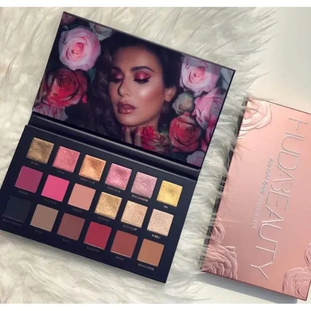 3P(Huda beauty rose gold eyeshadow palette Lazada PH