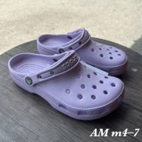 CROS รองเท้าแตะ ครอส ผู้หญิง รุ่น Unisex Classic Clog รองเท้าลำลองผู้ใหญ่ (สีม่วง)