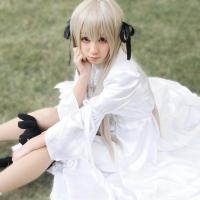 [COD] of the empty cos spring wild dome sister white daily dress cosplay