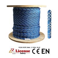 เชือกไนล่อนทำพรูสิก  ( Prusik Rope License ) ขนาด 8 มม.ยาว100เมตร สีน้ำเงิน