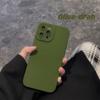 [Free ship] trendy cool army green soft shell 14Pro/13promax mobile phone case suitable for iPhone11/12Pro