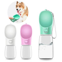 Outdoor Dog Cat Water Fountain ชามดื่มอุปกรณ์เสริมแบบพกพา Travel Product Automatic Food Feed Dispenser Supplies