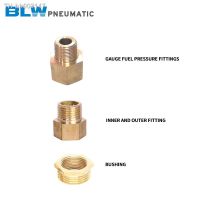 ✸☒✉ 1/4 1/2 Female To Male BSP Brass Pipe Fitting Adapter For Pressure Gauge Gas Fuel Water For Tube