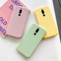 สำหรับ Meizu X8 เคสซิลิโคน Macaron สี Candy Soft TPU Simple ปลอกสีดำโทรศัพท์ฝาหลัง-ganekd