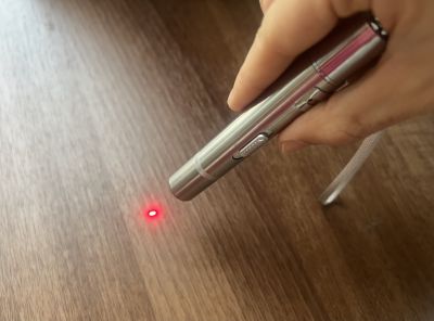 Pet Safe Laser Pointer for Dogs and Cats USB Rechargeable with 5 Modes