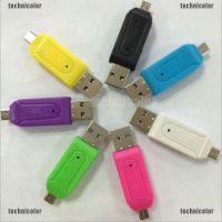 การ์ดรีดเดอร์ SD TF Micro USB2.0 สําหรับ Android Mobile