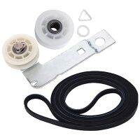 661570 &amp; 279640 &amp; W10837240 Dryer Belt and Pulley Kit Replacement Parts, Dryer Wear Part Accessories Fits Most Dryers