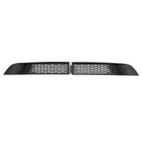 2 Piece Front Grill Mesh Grille Grid Inserts ,Front Air Inlet Vent Grille Cover Replacement Black Car Accessories for Model Y 2021 2022 2023