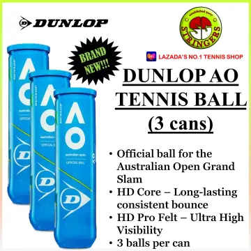 Dunlop: Balle Officielle de l'Open d'Australie