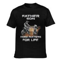 Motocross Supercross Brap Dirt Bike Father Son Riding Mens Short Sleeve T-Shirt