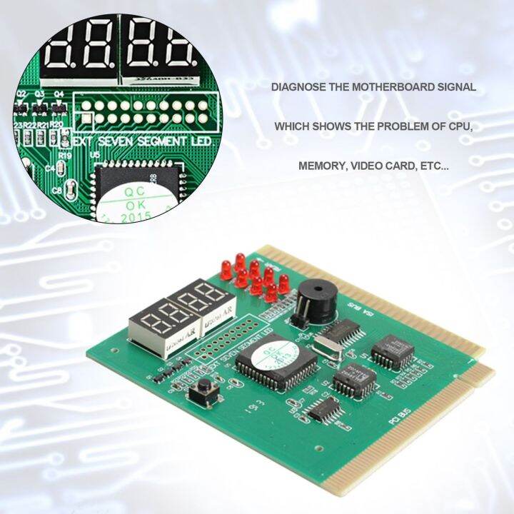 ราคาถูก-ชุดวิเคราะห์เมนบอร์ดคอมพิวเตอร์4หลัก-pci-isas-pc-diagnostic-card