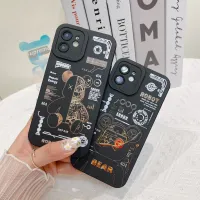 มี4ลายกันกล้อง สำหรับ Realme C53 / C51 Realme C33/C55/C35/C30S/C20/C11 2021/C12/C15/C25/Narzo50i / Redmi A1/Redmi10A / Redmi10c / 9C เคสลายหุ่นยนต์ ลายเท่ เคสลายสีดำ พร้อมส่ง 004