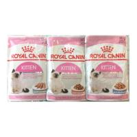 ด่วนโปร ส่งฟรี Royal Canin Kitten อาหารเปียกลูกแมวอายุต่ำกว่า 1 ปี ขนาด 85 กรัม บรรจุ 12 ซอง