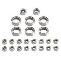 24Pcs Steel Ball Bearing Set for FMS FCX24 1/24 RC Crawler Car Upgrade Parts Spare Accessories