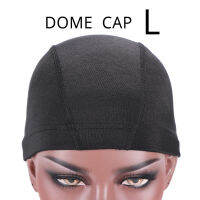 【Cod】 Quick Sell Mall Nunify 1PCS SML Spandex Dome Cap Bonnet Perruque Black Hairnet Dome Cap ว่ายน้ำวิกผม Accessories