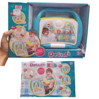 .Kids Toy Décor ของเล่นเสริมทักษะ ตัวต่อ โมเดล. ชุดหมอกระเป๋าคอมพิวเตอร์ มีเสียง มีไฟ [ เสริมสร้างพัฒนาการสมอง เกมครอบครัว ].