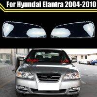 ฝาครอบไฟหน้ารถยนต์,ฝาครอบไฟหน้าลูกแก้วใสกระจกครอบไฟสำหรับ Hyundai Elantra 2004 ~ 2010