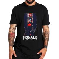 {ร้อน} Signalis คลาสสิก T เสื้อ Survival เกมสยองขวัญเสื้อแขนสั้น100 Cotton Unisex Casual O คอเสื้อนุ่ม EU ขนาด