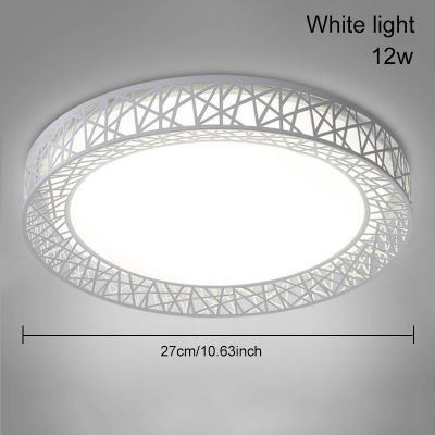 LED Ceiling Light Bird Nest Round Lamp Modern Fixtures For Living Room Bedroom Kitchen CDS