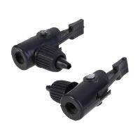 2pcs Bicycle Inflator Valve Air Pump Schrader Adapeter Nozzle Tackle Accessories