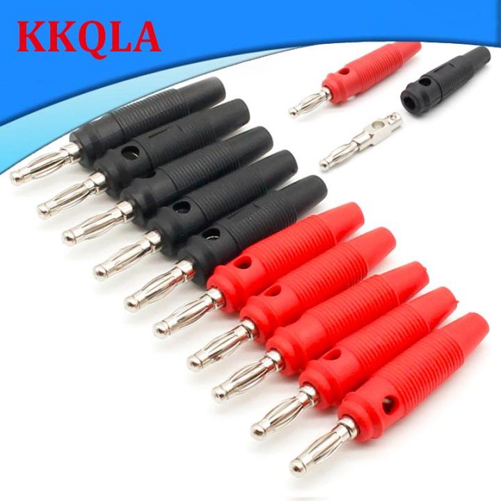 qkkqla-10pcs-lot-red-and-black-4mm-side-stackable-banana-plug-connector-for-musical-speaker-video-audio-diy-connector