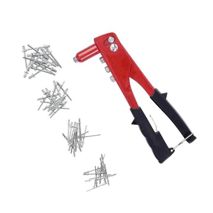 Heavy Duty Fast Hitting Rivet Gun Set Riveting Pliers Lever Hand ...