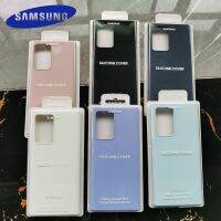 [ขายดี] FDD Samsung กาแลคซีของเหลวเคสซิลิโคนเนียนนุ่มป้องกันฝาหลังสัมผัสนุ่ม S21 S20 S23 S22 Plus Note 20 Ultra 10 10