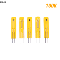 FUYU 5pcs 2.5cm 3435 10K 50K 100K NTC Thin Film Thermistor MF5B SMD 10K 1% เซ็นเซอร์อุณหภูมิสำหรับเซ็นเซอร์ termior NTC