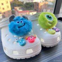 [Hole Shoes Flower Accessories] [ของตกแต่งสร้างสรรค์] * Monsters University * หัวเข็มขัดรองเท้า ลายดอกไม้ 6 ชิ้น