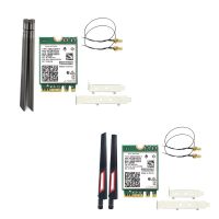 Wi-Fi 6E AX210 Wireless Card 2400Mbps Bluetooth 5.2 Desktop Kit 802.11Ax 2.4G/5Ghz/6Ghz AX210NGW,with Antenna