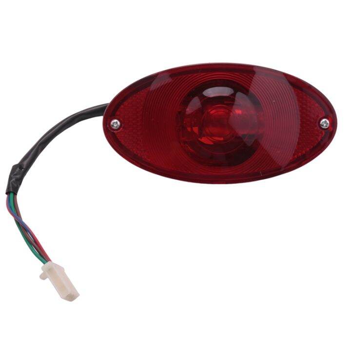 Luz Trasera LED Para Moto - 15 LEDs, Luz De Freno Y Posición, Universal Para ATV Y Dirt Bike