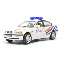 Maisto Diecast 1:43 Scale BMW E46 328i Coupe Alloy Simulation Police Car Model Collectible Souvenir Display Gift Toys