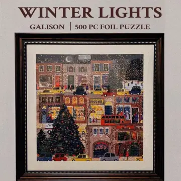 Puzzle 1000 pièces par Galison - Christmas square
