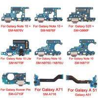 บอร์ดชาร์จ USB สําหรับ Samsung Galaxy Note 10 + 5G SM-N976V / S20 / SM-N976F / 10 Lite SM-N770F / 10 SM-N9700 / N970U / SM-N971F / A71 / 51