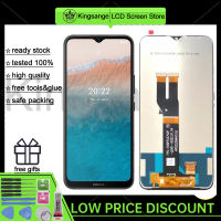 Kingsange จอแสดงผลหน้าจอ LCD หน้าจอ LCD แท้สำหรับ Nokia C21 Plus,หน้าจอสัมผัสดิจิไทเซอร์แทนการประกอบสำหรับ C21 Nokia และหน้าจอแสดงผลแบบ TA-1433 TA-1431 TA-1426 TA-1424พร้อมเครื่องมือฟรี