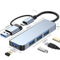 USB ตัวแยกชนิด C เป็น HDMI 4K ธันเดอร์โบลท์3แท่นวางมือถืออะแดปเตอร์แล็ปท็อปที่มี RJ45การ์ดความจำ PD สำหรับ Macbook Air M1ไอแพดโปร