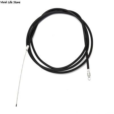 stainless steel black Universal Cycling Mountain Bike Bicycle Brake Cable Wire 175cm Chrome Trim Accessories