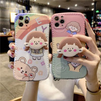 เคสโทรศัพท์มือถือ ซิลิโคน กันกระแทก ลายน่ารัก สําหรับ IPhone 13 13Pro 13promax 12 promax 7 8Plus SE X XS XR 11 12pro 11promax QC7311412