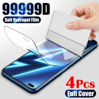 hot【DT】 4PCS Hydrogel Film on Oppo A17 A16 A15 A53S 5G A54 A92 A52 A91 A73 A77 A57E A94 A74 Protectors No Glass