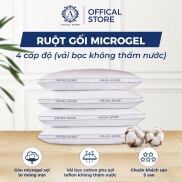 GỐI NẰM MICROGEL 4 CẤP ĐỘ - VỎ BỌC KHÔNG THẤM NƯỚC