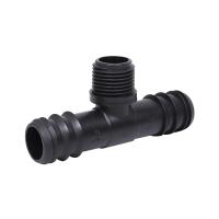 สามทางเกลียวนอก PE TOWAI 25X1/2นิ้ว X 25 มม. สีดำ แพ็ก 10 ชิ้นTEE PIPE FITTING PE MPT TOWAI 25X1/2INX25MM BLACK 10PCS/PACK **พลาดไม่ได้แล้วจ้ะแม่**