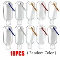 50PC 50Ml Portable Hand Sanitizers Bottles Press Bottles Liquid/Gel Soap Dispensers Hanging Inverted Bottle for Travel